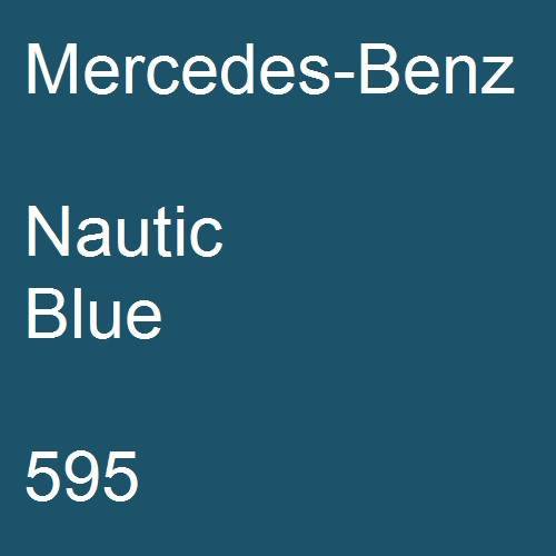 Mercedes-Benz, Nautic Blue, 595.